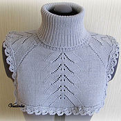 Вязаный женский свитер "Уютная зима"