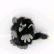 Сувениры и подарки handmade. Livemaster - original item Rat souvenir, keychain made of mink fur. Handmade.