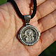 The image of the two-stringed Nicholas the Wonderworker and the virgin. Pendants. kot-bayun. My Livemaster. Фото №6