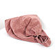 Order Bag Bag Suede Pink Powder Bag String Bag Shopper T-shirt. BagsByKaterinaKlestova (kklestova). Livemaster. . String bag Фото №3
