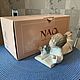 Винтаж: Nao by LLADRO  фарфоровая статуэтка. Статуэтки винтажные. Коллекция Frau Burd. Ярмарка Мастеров.  Фото №9