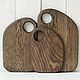 Set of oak cutting boards 'Palette' of 3 boards, Cutting Boards, Moscow,  Фото №1