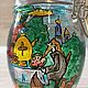 Баночка "Сказки А.С.Пушкина". Банки. Stainedglassday (STAINEDGLASSDAY). Ярмарка Мастеров.  Фото №6
