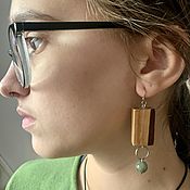 Украшения handmade. Livemaster - original item Earrings classic: geometry. Handmade.