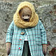 Осенняя. Мягкие игрушки. Вера Кондратьева (hmdolls). Ярмарка Мастеров.  Фото №6