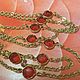 Заказать Винтаж: Ожерелье с кристаллами безель.  Браслет в подарок. Vintage&Shine. Ярмарка Мастеров. . Колье винтажные Фото №3