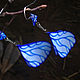 Order A series of earrings 'Wings of Heavenly Fairies'. legendavincento. Livemaster. . Earrings Фото №3