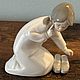Винтаж: Старинная статуэтка « Девочка с тапочками», Lladro, Испания. Статуэтки винтажные. Brocante chez Alla. Ярмарка Мастеров.  Фото №4