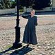 Платье в наличии длинное бохо с карманами смесовый лен. Платья. SVЭRO dress. Интернет-магазин Ярмарка Мастеров.  Фото №2