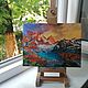 Bright mountain landscape. Oil painting 18/24. Pictures. Fleurdelys-art. Online shopping on My Livemaster.  Фото №2