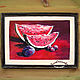 Painting: painting watercolor still life still LIFE with WATERMELON and PLUM. Pictures. pictures & decor of TanyaSeptember. My Livemaster. Фото №5