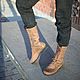 Medieval leather boots, High Boots, St. Petersburg,  Фото №1