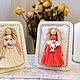 Doll Macrame. Wedding gift red dress. Interior elements. Textile Shop Natalya. My Livemaster. Фото №4