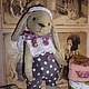Кролик Тедди Ульрик(Грустный клоун), Мягкие игрушки, Москва,  Фото №1