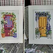 Картины и панно handmade. Livemaster - original item Panels: Doors and Balconies, series. Handmade.
