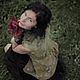 Авторский жакет "букетик незабудок"-нет в наличии. Пиджаки. Irena Levkovich WoolWonders. Интернет-магазин Ярмарка Мастеров.  Фото №2