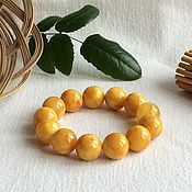 Украшения handmade. Livemaster - original item Bracelet from Baltic amber, color is antique. Handmade.