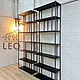 Стеллаж из металла в стиле лофт LF-811. Стеллажи. Leo-loft. Ярмарка Мастеров.  Фото №5