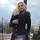 Платье-пальто летнее "Домики". Пальто. Анна Лесникова         Luxury style. Интернет-магазин Ярмарка Мастеров.  Фото №2
