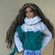 Order Sweater and scarf for Barbie. Clothes for Barbie. DominikaSamara. Livemaster. . Clothes for dolls Фото №3