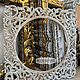 Заказать Зеркало в резной раме «Габриэль» 120х120 см. Zerkala.market. Ярмарка Мастеров. . Зеркала Фото №3