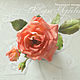tea rose. cold porcelain. Flowers. KG_flowers. Online shopping on My Livemaster.  Фото №2