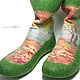 Felted socks handmade seasons, Slippers, Izhevsk,  Фото №1