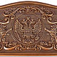 Backgammon carved Ivanovo 'Coat of Arms of the Russian Federation' 60, WoodG. Backgammon and checkers. H-Present more, than a gift!. Online shopping on My Livemaster.  Фото №2