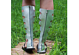 Gladiators are silver leather with lacing. High Boots. Katorina Rukodelnica HandMadeButik. My Livemaster. Фото №5