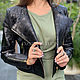 Order Women's Crocodile Leather Jacket. exotiqpython. Livemaster. . Outerwear Jackets Фото №3