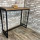 Барная стойка, дуб    "BAR COUNTER-1". Столы. EasyLOFT. Интернет-магазин Ярмарка Мастеров.  Фото №2