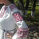 Traditional women's shirt with embroidery. Shirts. MARUSYA-KUZBASS (Marusya-Kuzbass). Online shopping on My Livemaster.  Фото №2