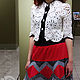  Patchwork skirt 'Resort', Skirts, St. Petersburg,  Фото №1