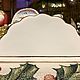 Заказать Винтаж: НОВАЯ!Фарфоровая салфетница с бантом и стразами. ЛАБИРИНТЫ ВРЕМЕНИ. Ярмарка Мастеров. . Текстиль винтажный Фото №3