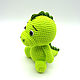 Knitted toy dinosaur. Stuffed Toys. yuliya-dudkova. Online shopping on My Livemaster.  Фото №2