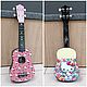 Укулеле "Китти"- гавайская гитарка. Укулеле (гавайская гитара). Guitar & Ukulele art Studio. Ярмарка Мастеров.  Фото №7