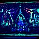 Заказать АЛХИМИЯ UV Декор на стену Шаманское флюрное полотно. ANAHART. Ярмарка Мастеров. . Ритуальная атрибутика Фото №3