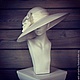 Шляпа "Памяти К.Диора" из ткани. Шляпы. 'Ariadne's thread' (ariadna_hats). Ярмарка Мастеров.  Фото №4