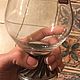 Order BRANDY VINTAGE GLASS (a glass of brandy). Souvenirs for hunters and fishermen. Livemaster. . Wine Glasses Фото №3