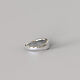 Кольцо Vertical Rectangle Signet Ring Small Polished. Кольцо-печатка. The Vale of Tears. Интернет-магазин Ярмарка Мастеров.  Фото №2