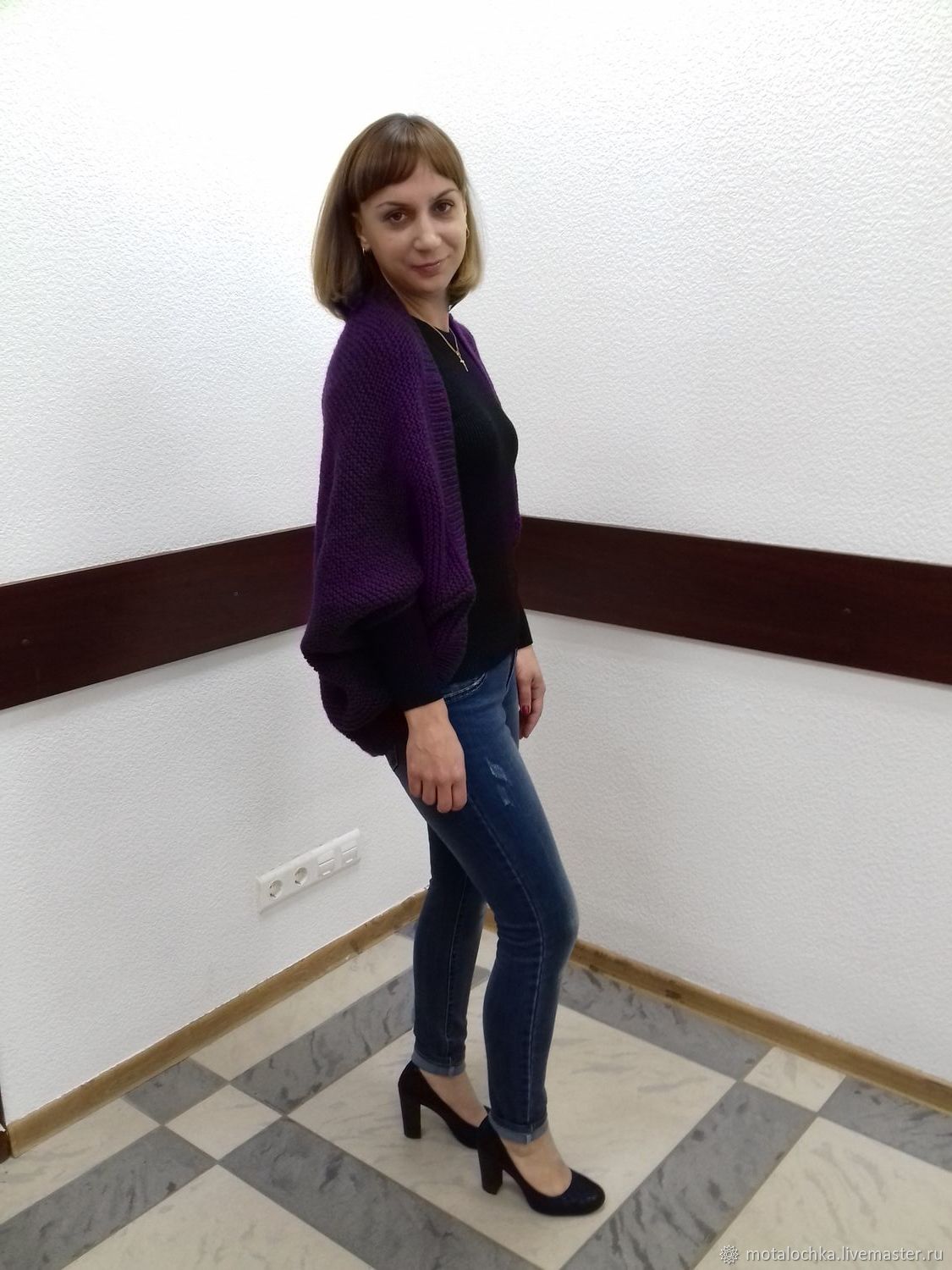 Шраг из толстой пряжи в интернет-магазине на Ярмарке Мастеров | Болеро ...