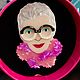 Винтаж: Брошь Iris Apfel. Броши винтажные. Винтажная радость. Ярмарка Мастеров.  Фото №4