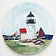 'Lighthouse' decorative plate, Plates, Moscow,  Фото №1