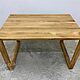 Computer table made of oak SK 800h1200. Tables. aleksej-ixw. Online shopping on My Livemaster.  Фото №2