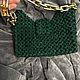 Очень красивая сумка из замшевых бусин ручная работа. Классическая сумка. Tiv-vip. Интернет-магазин Ярмарка Мастеров.  Фото №2