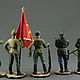 Set of 5 soldiers 54 mm. The Red Army. Red army soldier. RUSSIA. Military miniature. miniatjuraa-mi (miniatjuraA-Mi). Online shopping on My Livemaster.  Фото №2