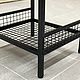 Тумба прикроватная Лофт металл лиственница 40*35 см. Тумбы. Mishkin Store - Мебель на заказ. Ярмарка Мастеров.  Фото №6