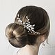 Wedding jewelry, set of jewelry for the bride ' Chloe ». Hair Decoration. darina-lb. My Livemaster. Фото №6