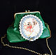 Handbag ' Emerald', Classic Bag, Moscow,  Фото №1