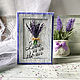 !Sold! Handmade postcard, PROVENCE style. Lavender, Cards, Mytishchi,  Фото №1